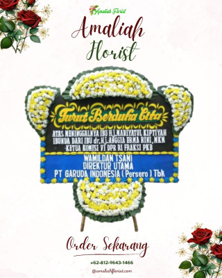 Papan Bunga Duka di Ngentakrejo